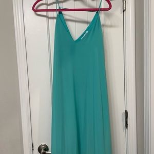 size large mint green dress